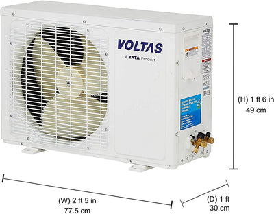 Voltas 1.5 Ton 4 Star Inverter Split AC (Copper 184 VSZS/184V SZS2 Floral White)