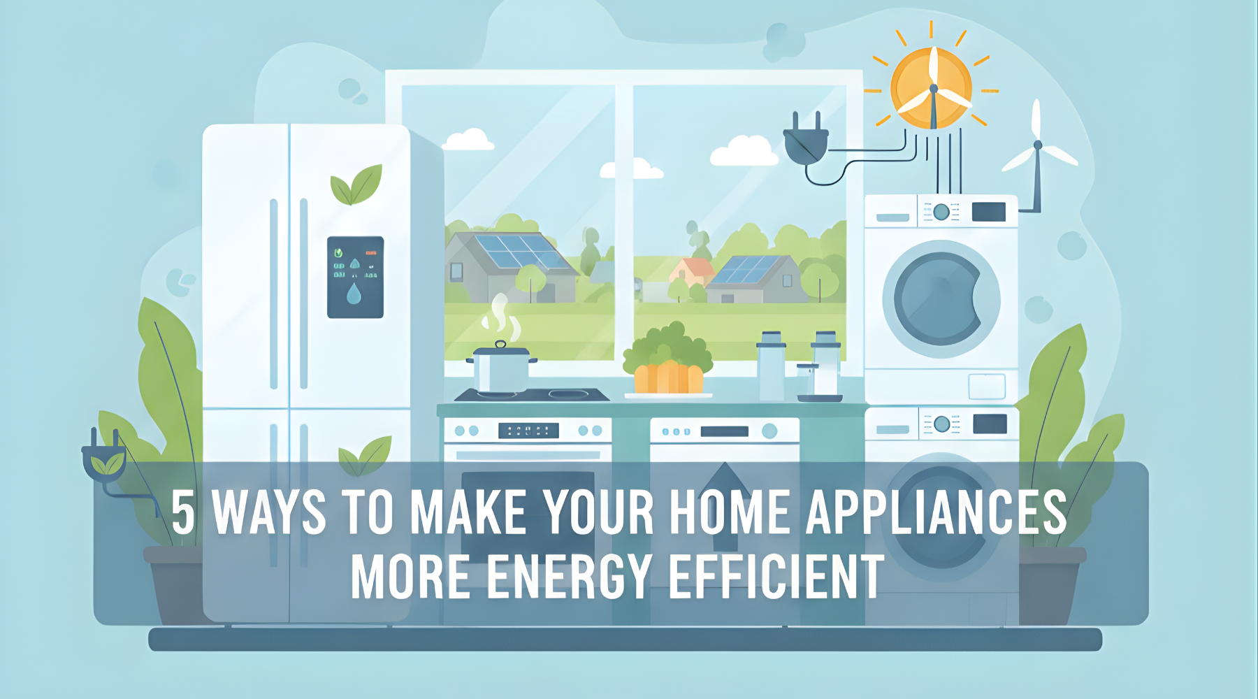 5 Ways to Make Your Home Appliances More Energy Efficient