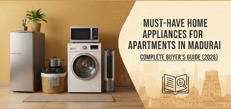 Must-Have Home Appliances for Apartments in Madurai – Complete Buyer’s Guide (2026)