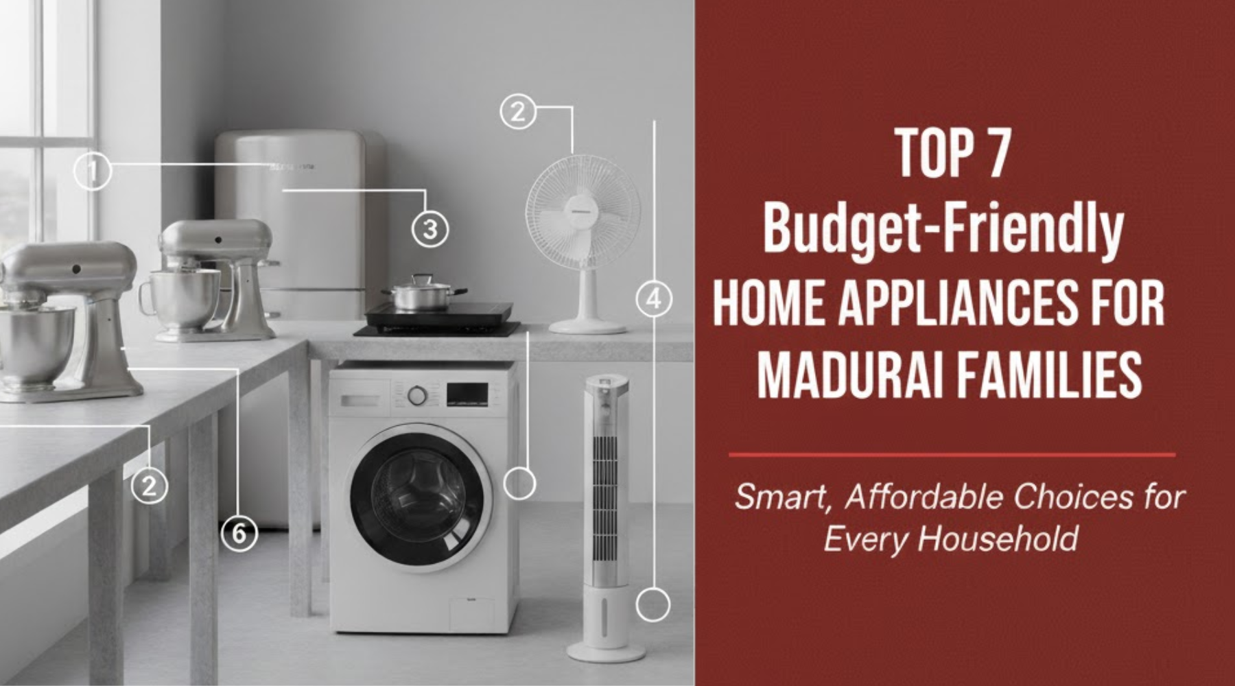 Top 7 Budget-Friendly Home Appliances for Madurai Families
