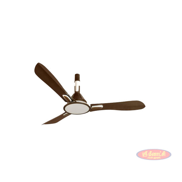 Orient 1200mm Areta Ceiling Fan(Mettalic Black&Pearl Mettalic White, Golden Beige Coffee, Mettalic Brown&Ivory, Pearl Chocolate) - Mettalic Brown Ivory