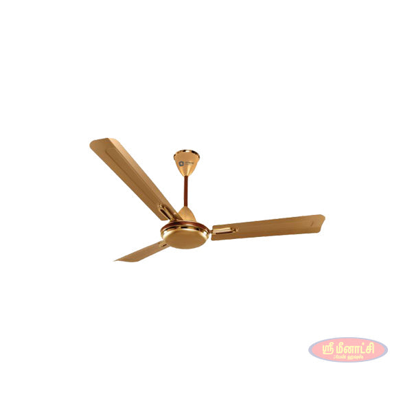 Orient 1200mm Quasar Ornamental Ceiling Fan(Blue Silver, Golden Chocolate, Mettalic Ivory&Cherry) - Gold Chocolate
