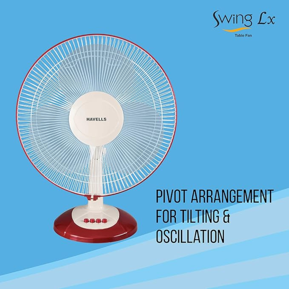 SWING LX TABLE FAN CHERRY