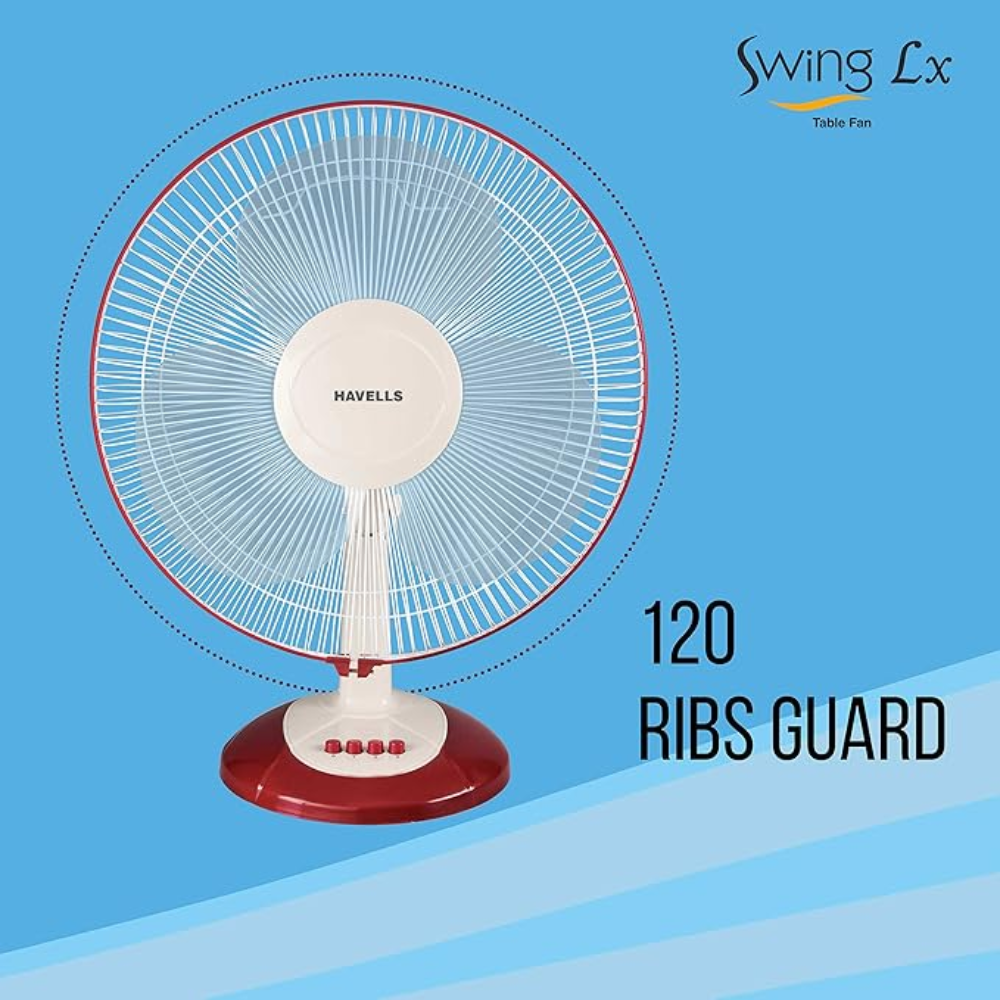 SWING LX TABLE FAN CHERRY