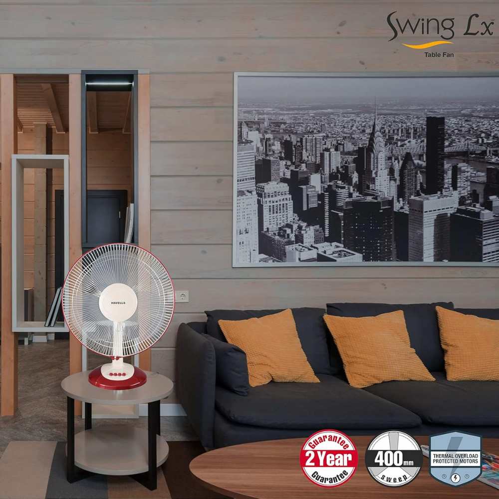 SWING LX TABLE FAN CHERRY