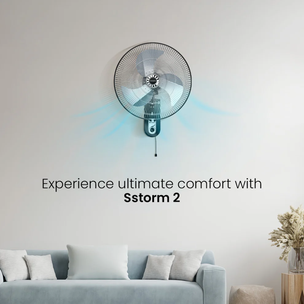Crompton Storm WM INH Wall Mounted Fan