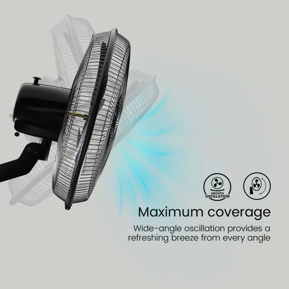 Crompton Storm WM INH Wall Mounted Fan