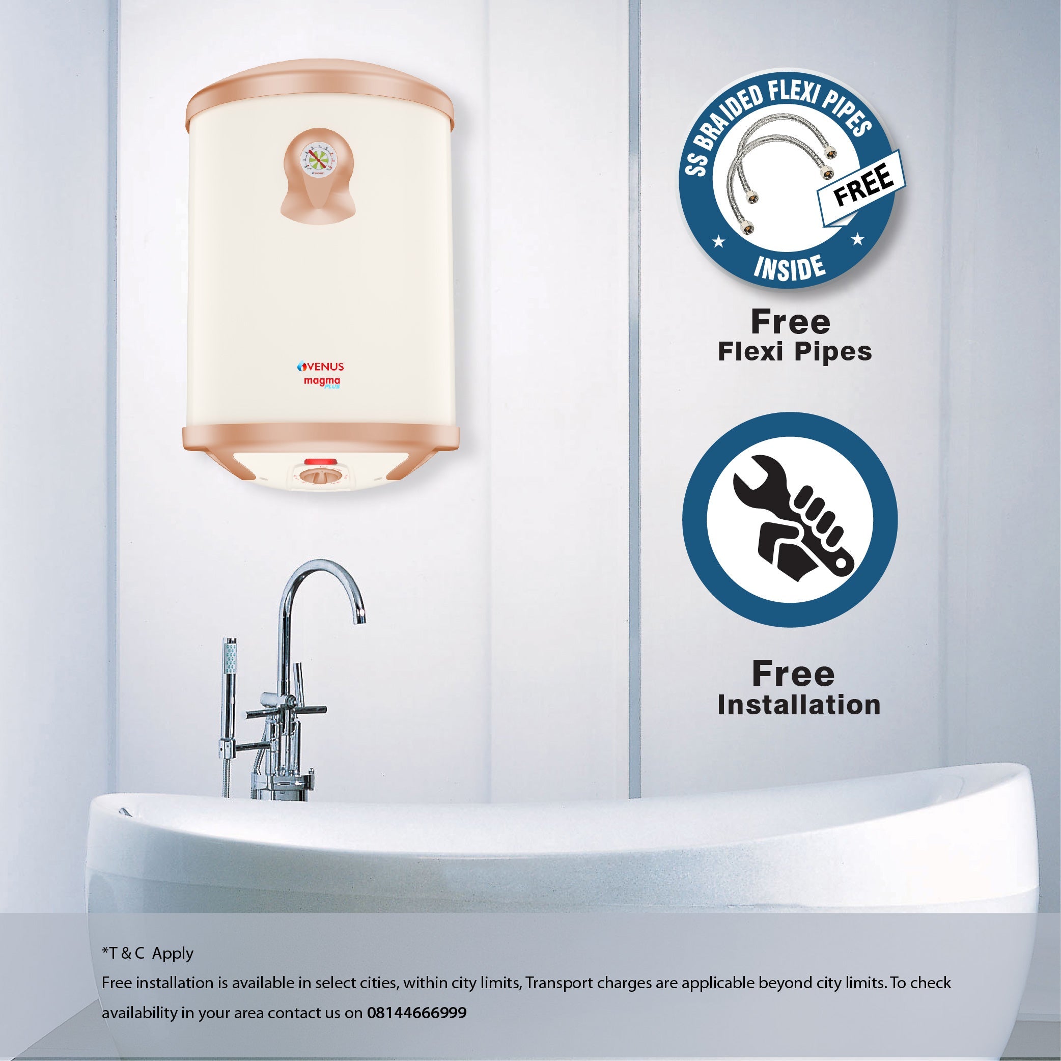 Venus Magma Neo 10L Storage Water heater