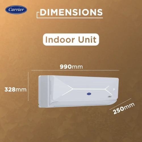 CARRIER 1.5 TON 5 STAR INVERTER SPLIT AC 20K XPERT LUMO FXI 5S (1.5 TON,5 STAR)