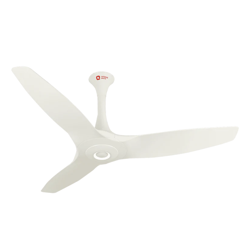 AEROQUIET PREMIUM SILENT CEILING FAN 1230MM DAYTONE ORBES WHITE