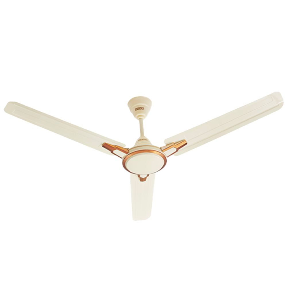 CEILING FANS RACER CHROME - RICH IVORY