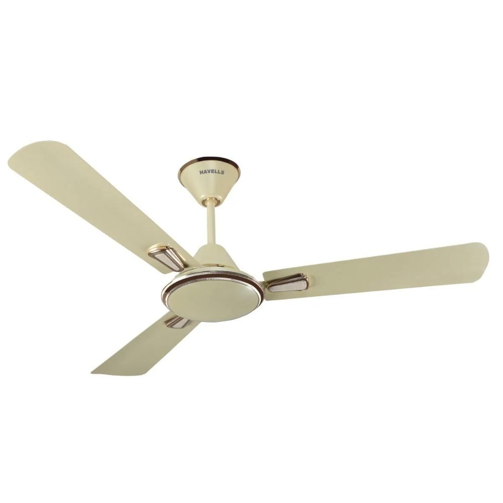 Festiva ES Decorative Ceiling Fan - Pearl Ivory Gold