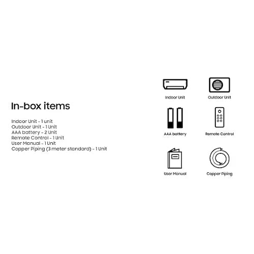 SAMSUNG 1.5 TON 3 STAR INVERTER SPLIT AC AR50F18D13H (1.5 TON,3 STAR)