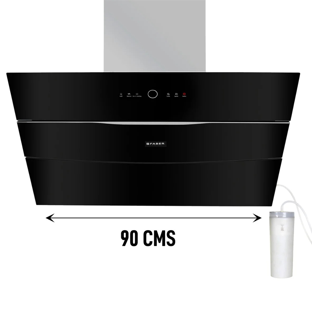 FABER CHIMNEY HOOD BOLT FL SW SC BK 90 N