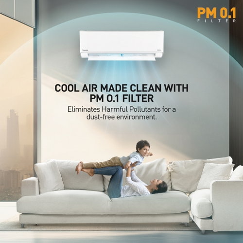 PANASONIC 1.5 TON 3 STAR INVERTER SPLIT AC EU18BKY3F (1.5 TON,3 STAR)