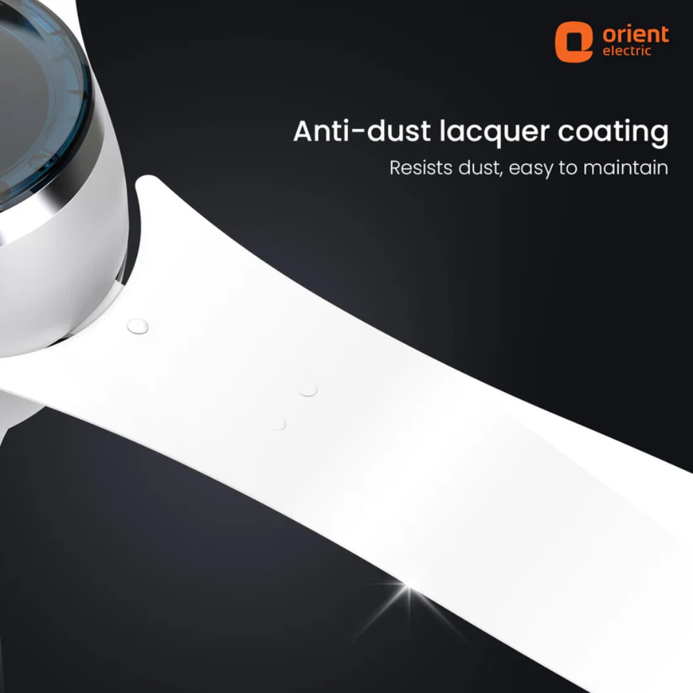 AEON ANTIDUST BLDC CEILING FAN 1200MM PIXEL WHITE