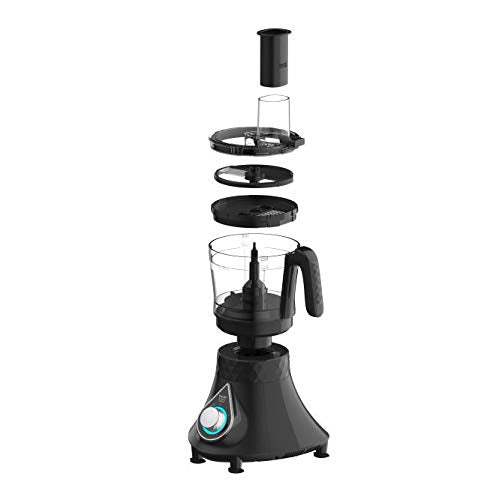 Preethi Zodiac Cosmo MG236 Mixer Grinder with 5 jars includes Super Extractor juicer Jar & Master chef + food processor Jar , Black