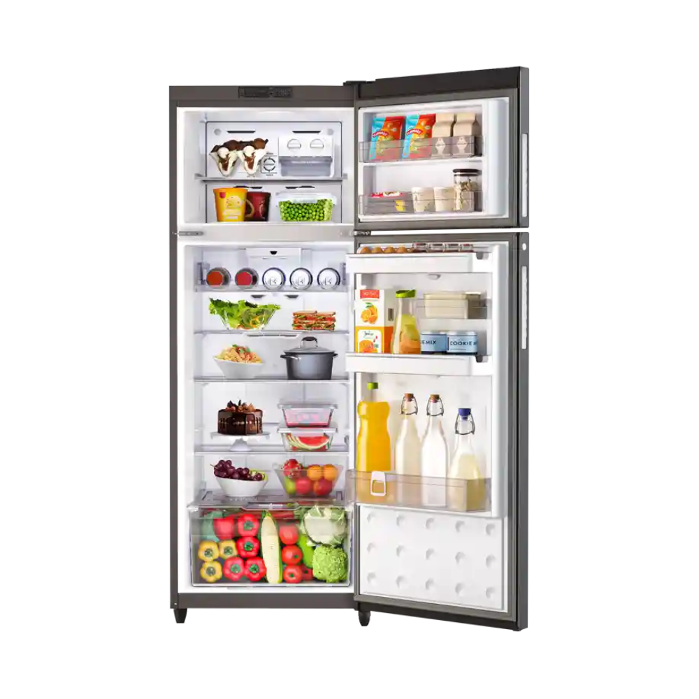 Eon Vibe Convertible - Double Door Frost Free 308 Litre Matt Black