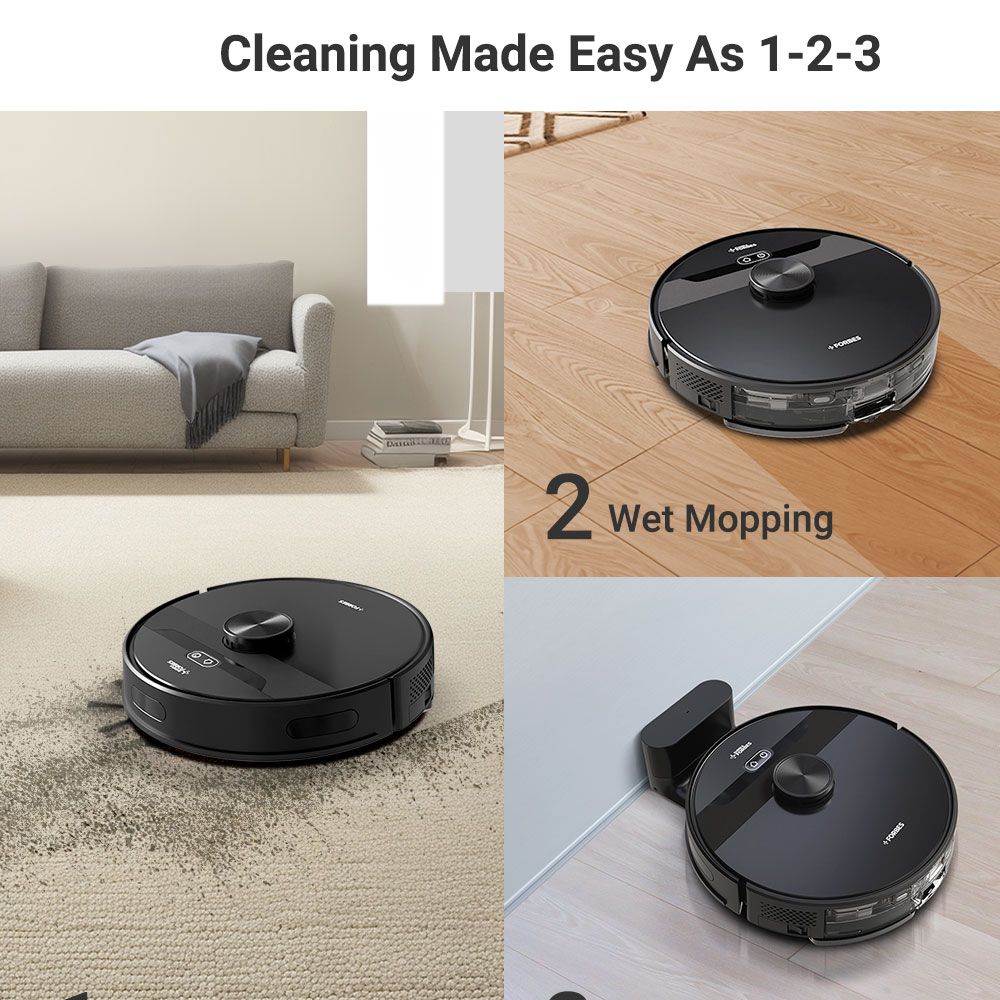 EURUKA FORBES VACUUM CLEANER - FORBES SMART CLEAN WITH HOME MAPPING PRO