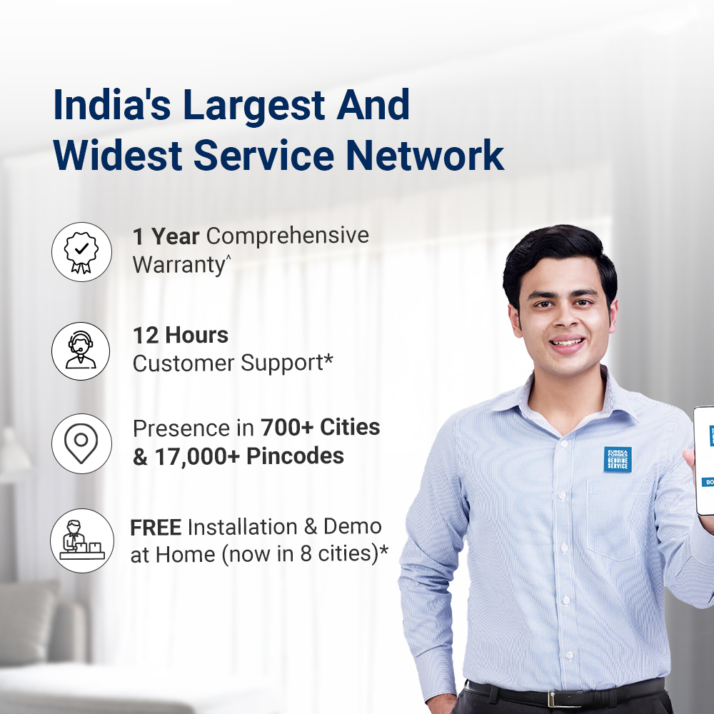 EURUKA FORBES VACUUM CLEANER - FORBES SMART CLEAN WITH HOME MAPPING PRO