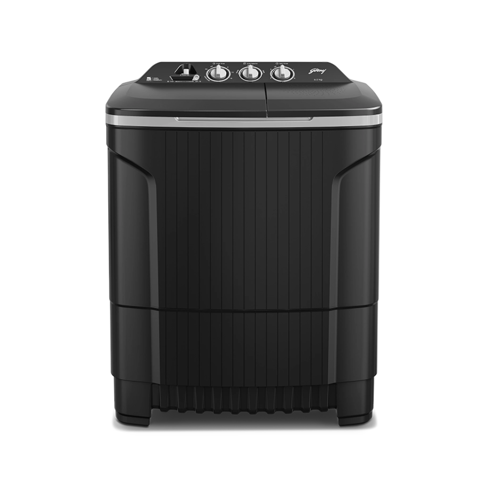 GODREJ SEMI AUTOMATIC 8 KG 5 STAR EDGE PRIMA SLATE GREY