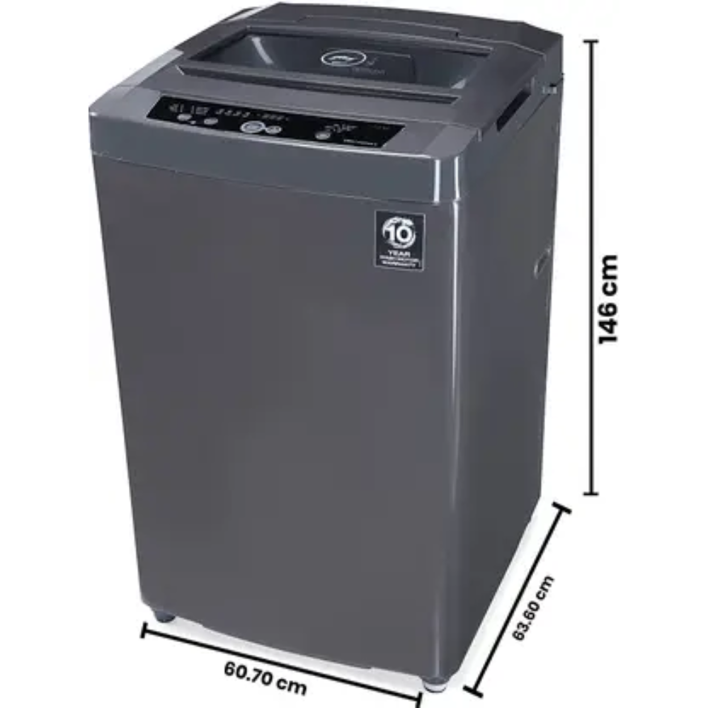 GODREJ 7.5 KG FULLY AUTOMATIC TOP LOAD WASHING MACHINE GREY