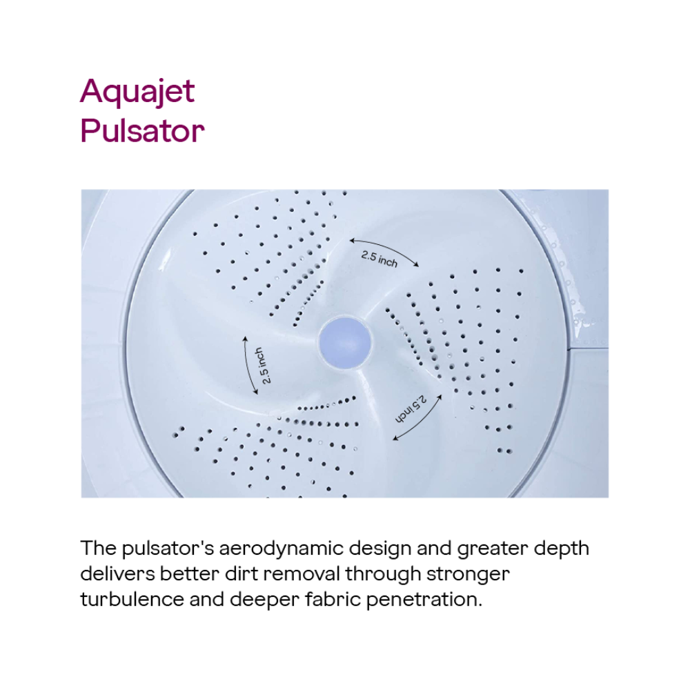 TOP LOAD 8KG 5 STAR VELVET METALLIC BLACK