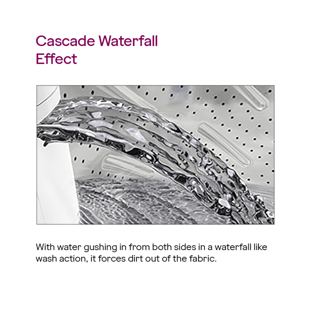 TOP LOAD 8KG 5 STAR VELVET METALLIC BLACK