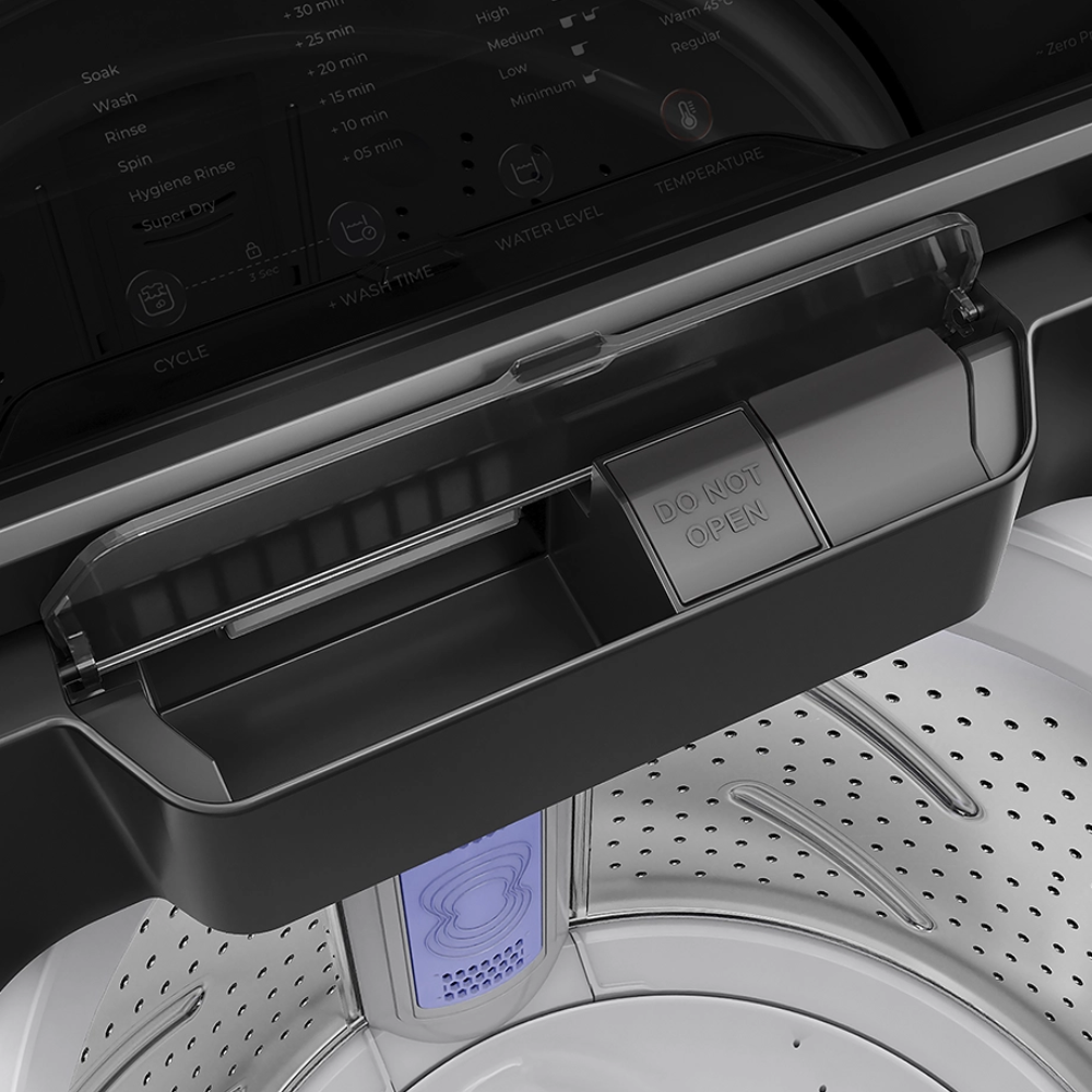 TOP LOAD 8KG 5 STAR VELVET METALLIC BLACK