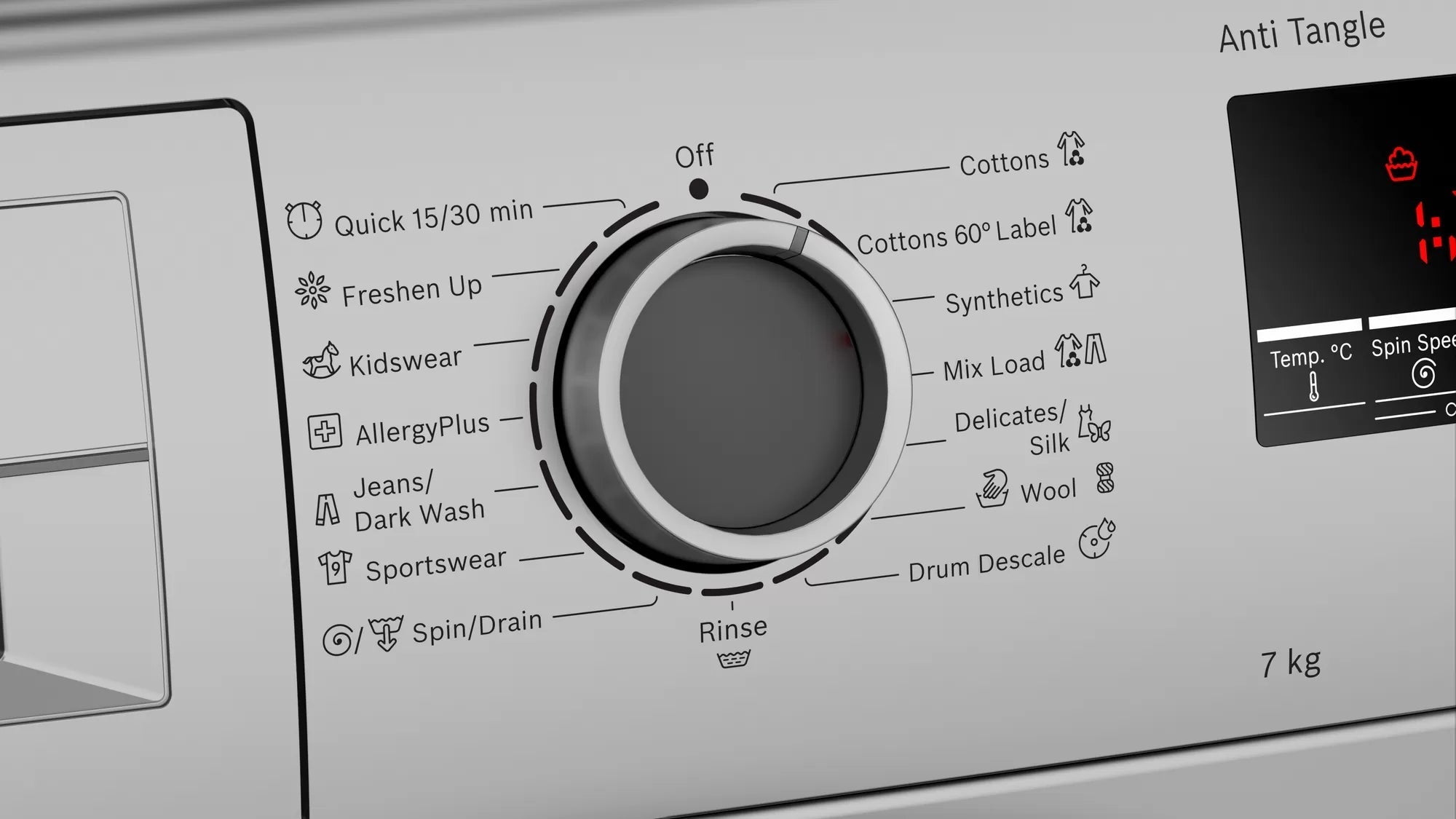 Copy of BOSCH 6.5kg Front load washing machine WAJ2426IIN