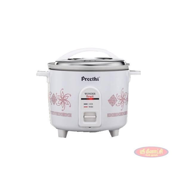 Prinetti Rice Cooker Preethi Double Pan Electric Rice cooker RC-320 (1.8-Litre)
