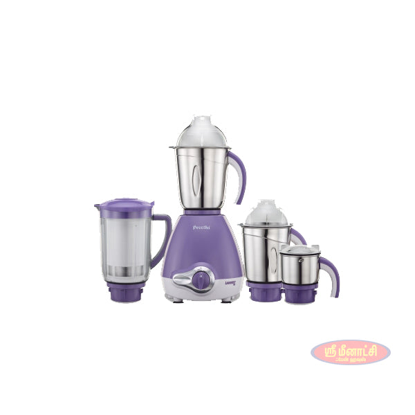 Preethi Mixer Grinder Lavender Pro (600 Watt)