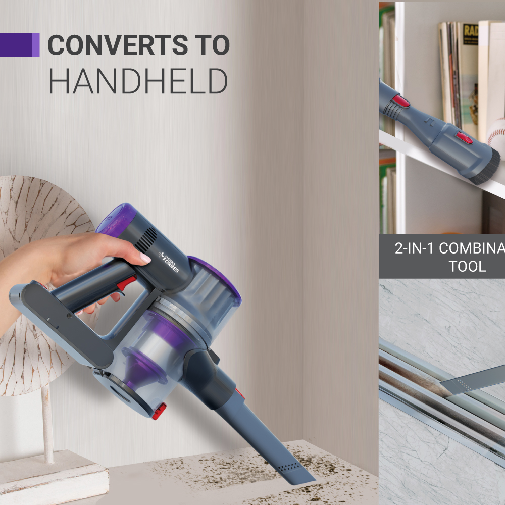 EURUKA FORBES VACUUM CLEANER  - FORBES KORDFREE K22 SUPERSILENT