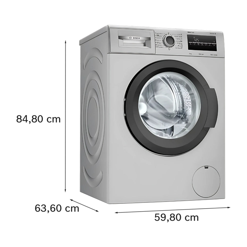 Washing Machine, Front Loader 8 kg 1400 rpm