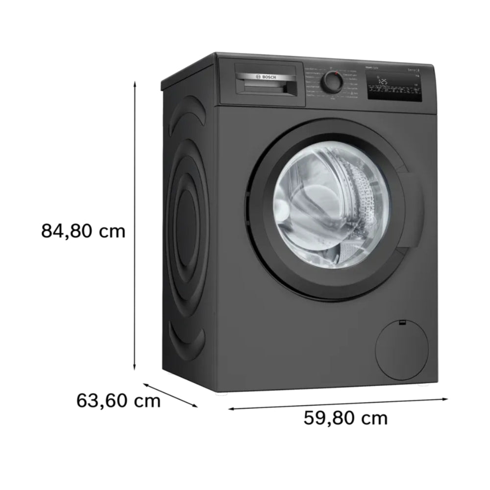 Washing Machine, Front Loader 8 kg 1400 rpm