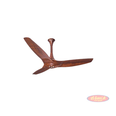 Orient 1200mm Aeroquiet Ceiling Fan(White, Caramel Brown, Roasted Coffee, Wooden Finish) - Wooden Finish