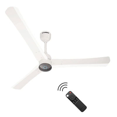 Atomberg Renesa+ 1200 mm BLDC Motor with Remote 3 Blade Ceiling Fan (Pearl White, Pack of 1)