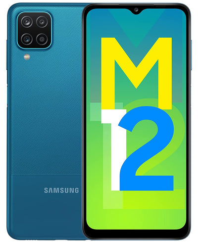 Samsung Galaxy M12 (Blue,4GB RAM, 64GB Storage)