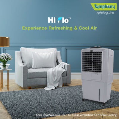 Symphony HiFlo 27 Personal Air Cooler 27-litres with Powerful air throw